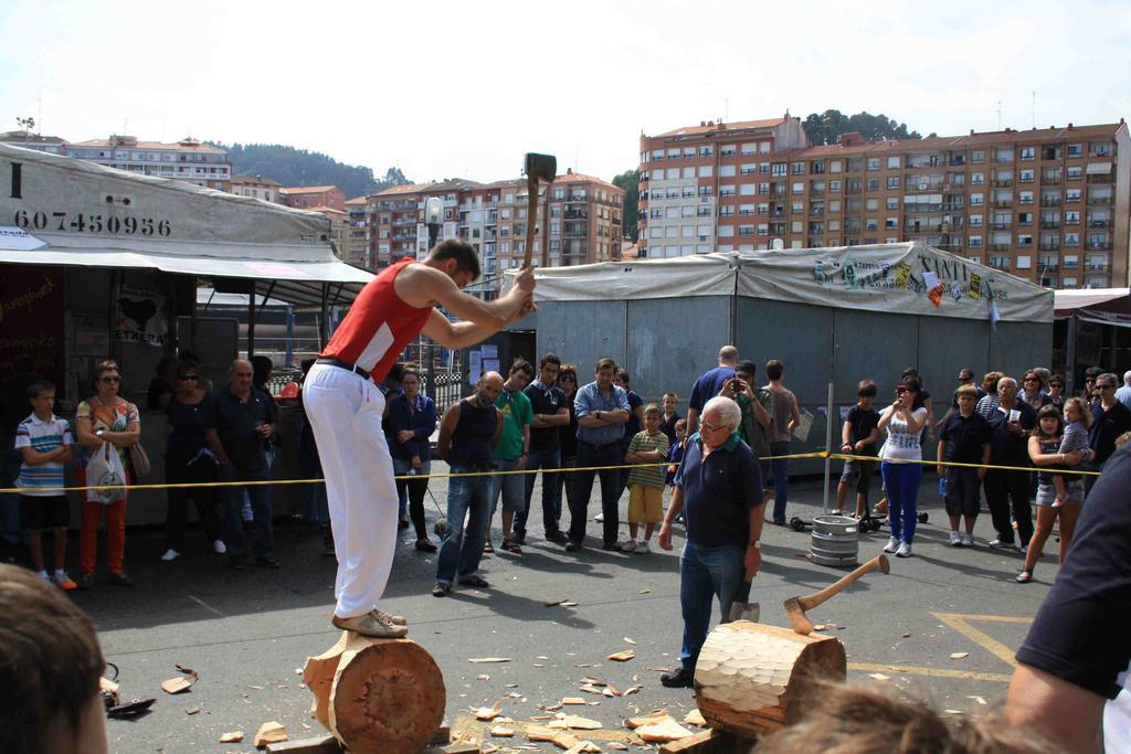 Casa Rural Ecologica Arrizurieta Bermeo Esterno foto