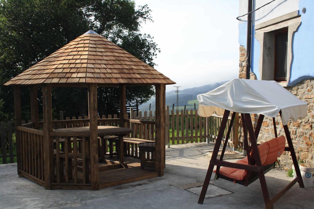Casa Rural Ecologica Arrizurieta Bermeo Esterno foto
