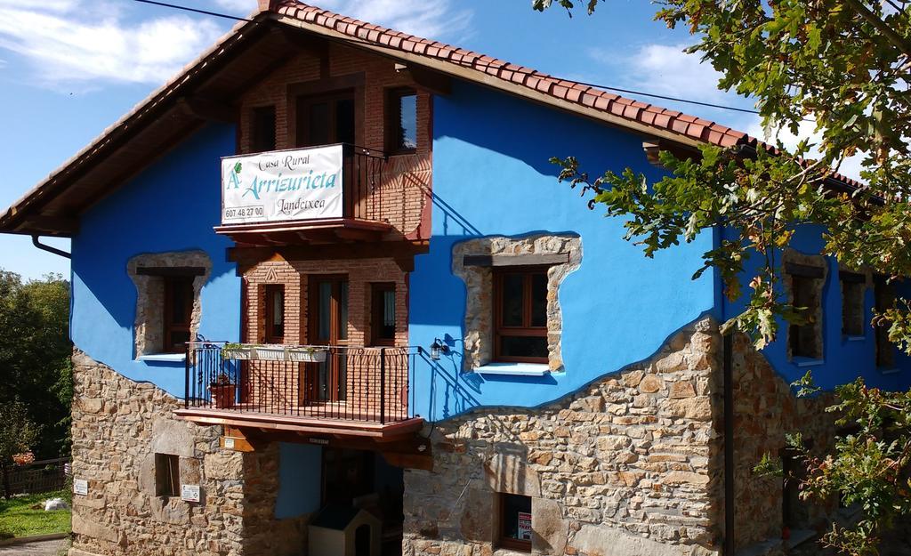 Casa Rural Ecologica Arrizurieta Bermeo Esterno foto