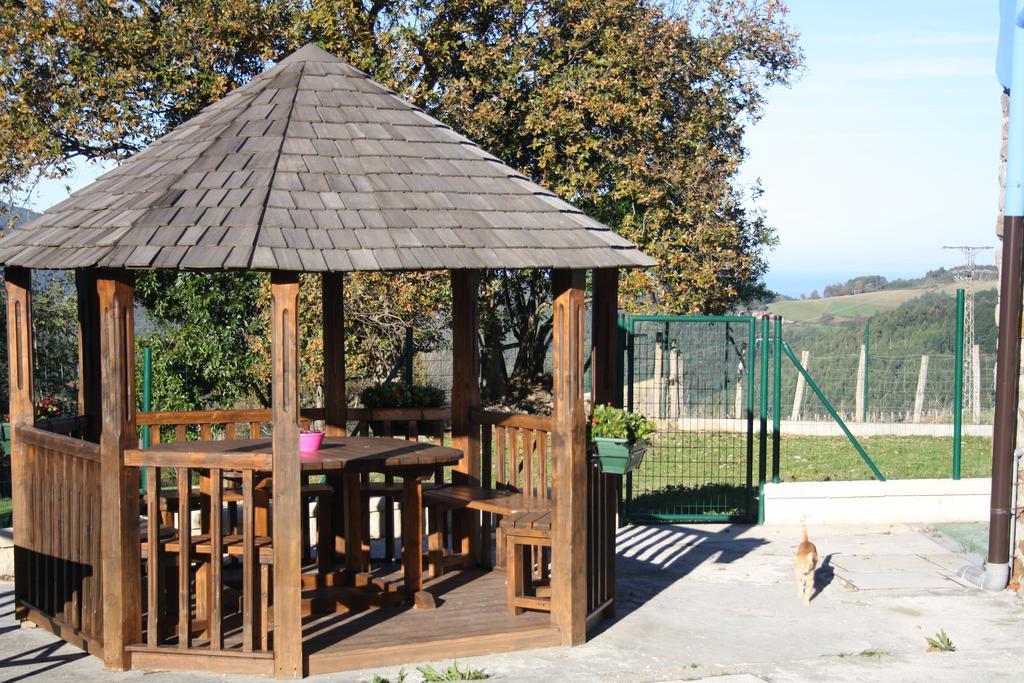 Casa Rural Ecologica Arrizurieta Bermeo Esterno foto