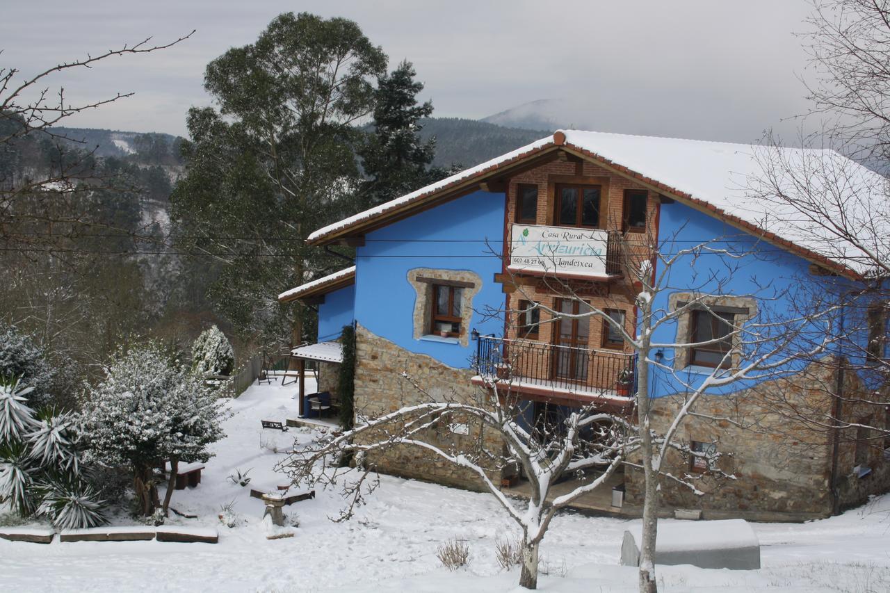 Casa Rural Ecologica Arrizurieta Bermeo Esterno foto